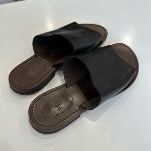 Women’s Handmade Italian Leather Slide handmade in Florence, Italy 🇮🇹